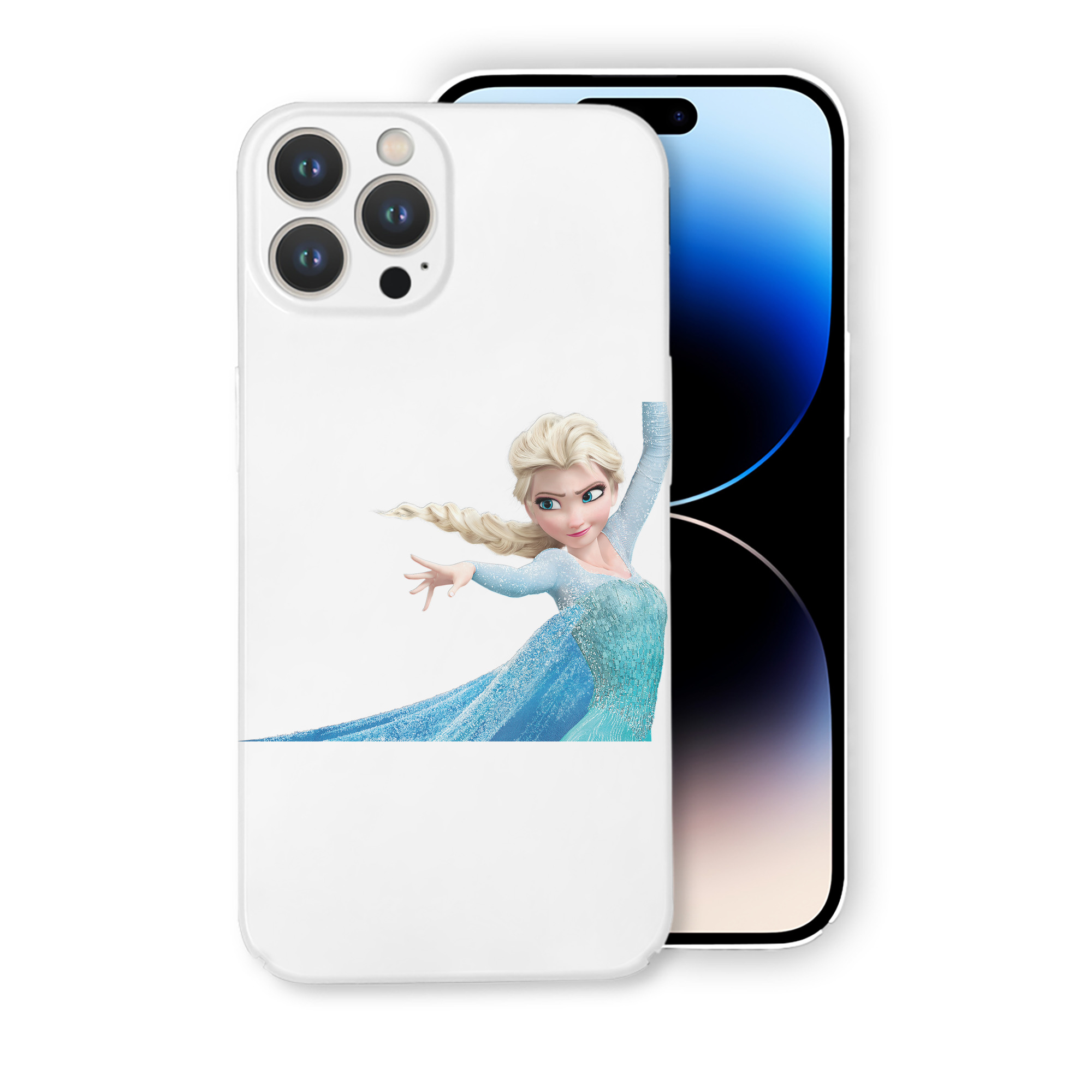 （画像用） アナと雪の女王 アンナ エルサ Frozen Anna Elsa 【iPhone 14シリーズ対応】ハードケース
